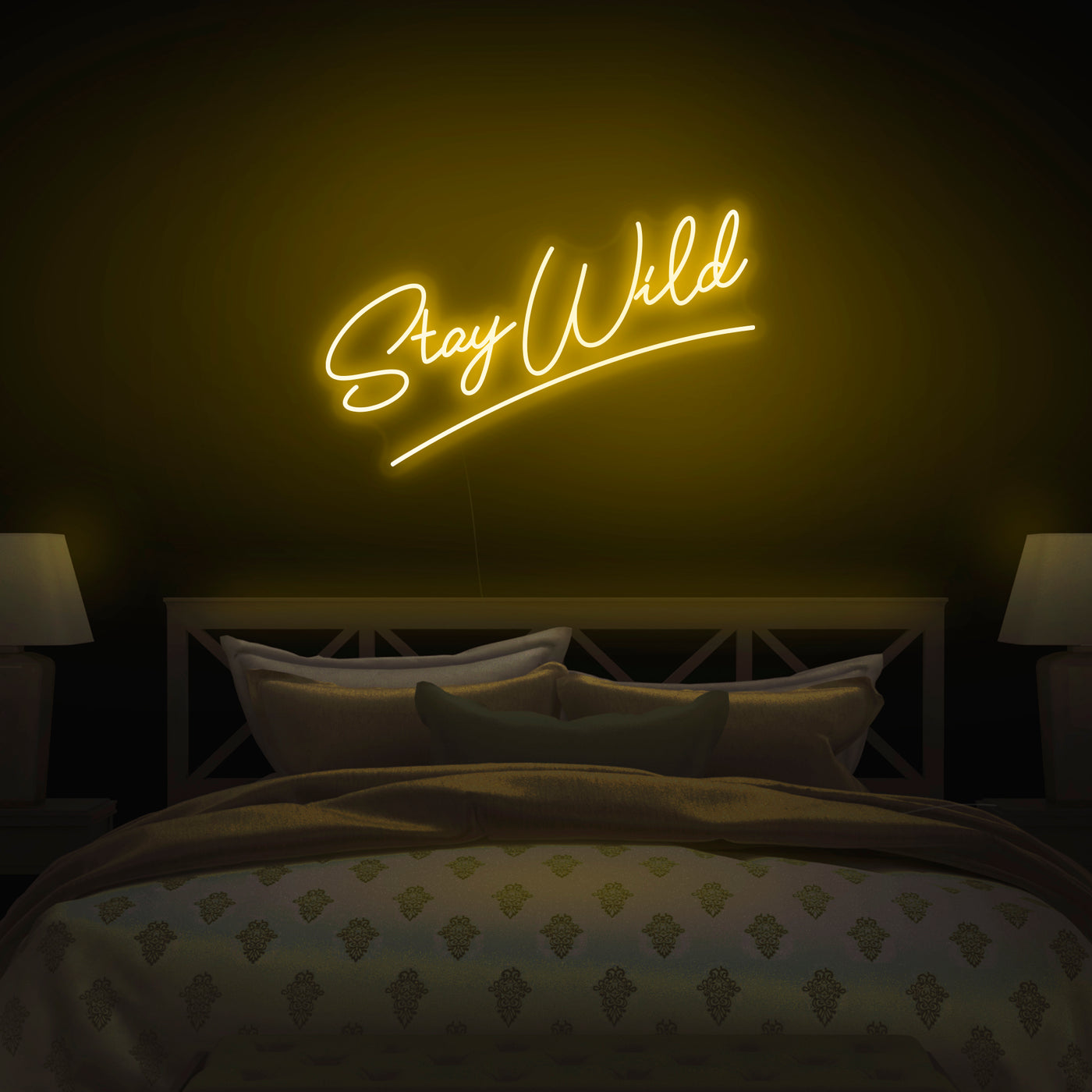 'Stay Wild' V2 Neon Sign - Nuwave Neon