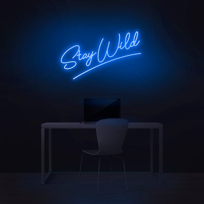 'Stay Wild' V2 Neon Sign - Nuwave Neon