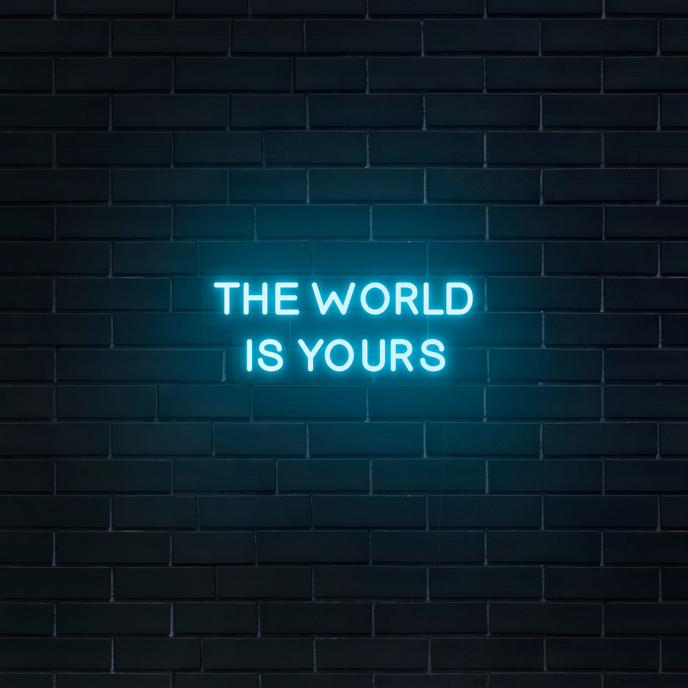 'The World Is Yours' Neon Sign - Nuwave Neon