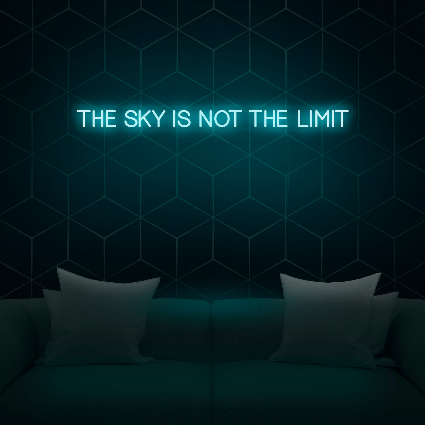 'The Sky Is Not The Limit' Neon Sign - Nuwave Neon