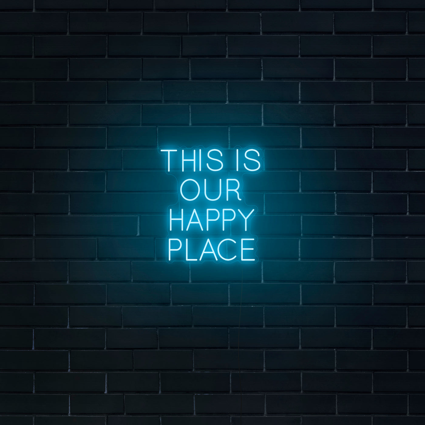 'This Is Our Happy Place' Neon Sign - Nuwave Neon