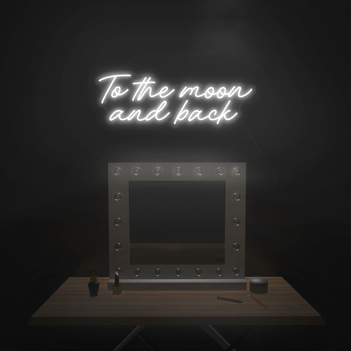 'To The Moon And Back' Neon Sign - Nuwave Neon