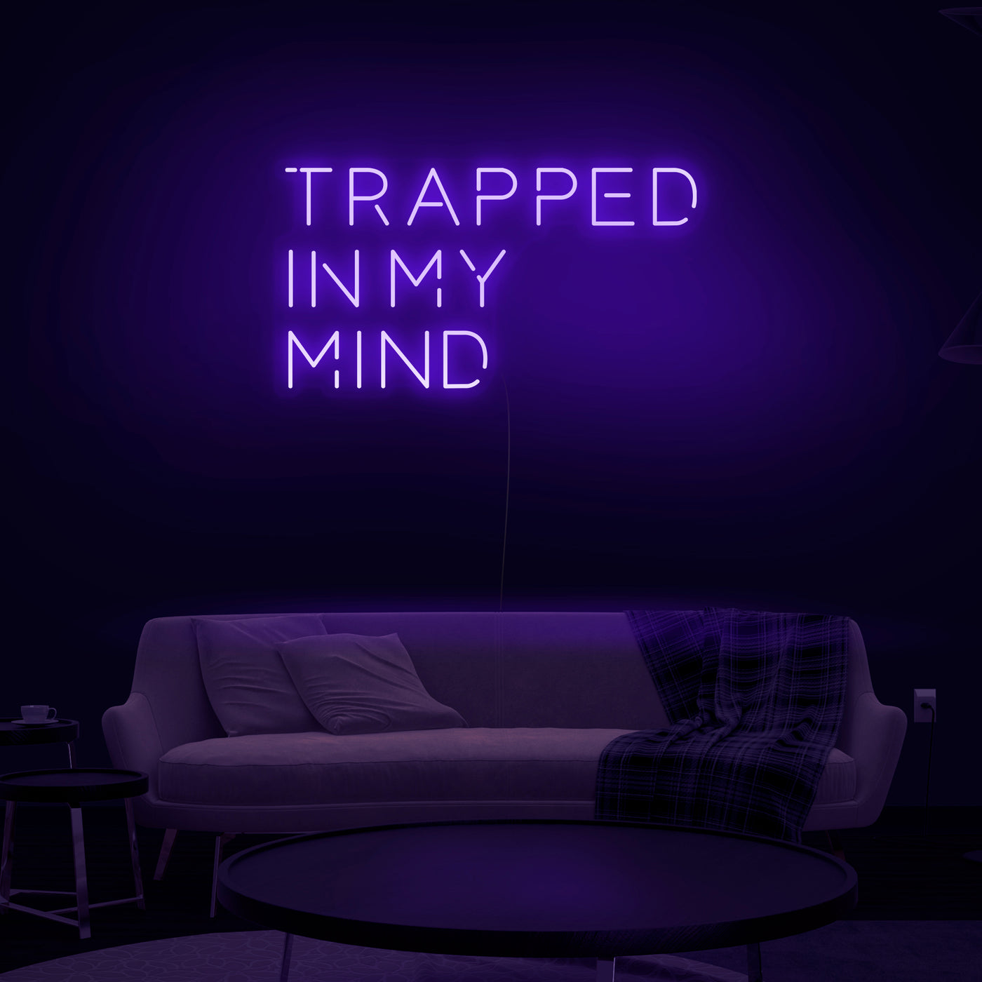 'Trapped In My Mind' Neon Sign - Nuwave Neon