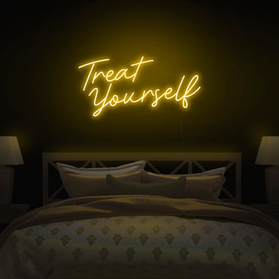 'Treat Yourself' Neon Sign - Nuwave Neon