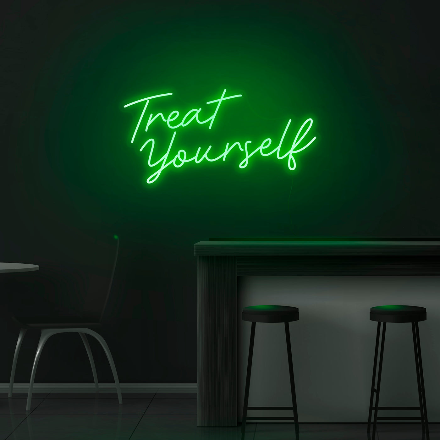 'Treat Yourself' Neon Sign - Nuwave Neon