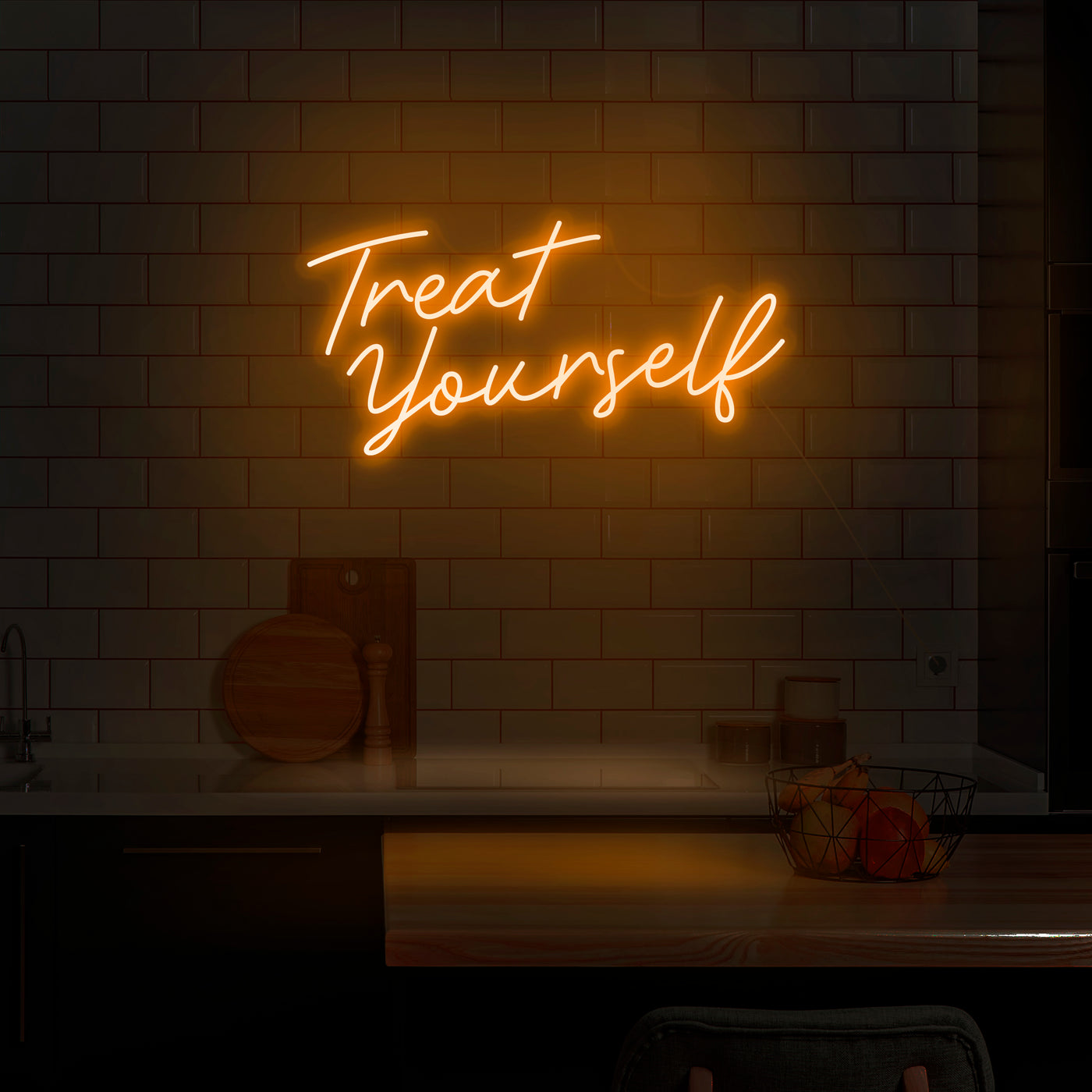 'Treat Yourself' Neon Sign - Nuwave Neon