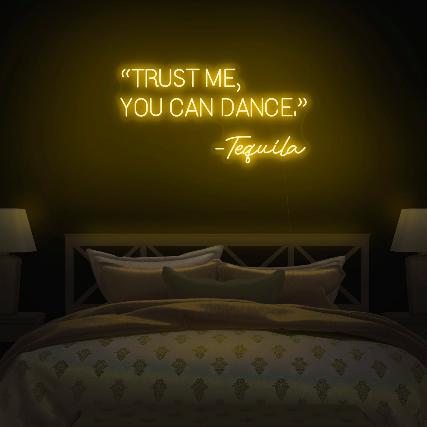 'Trust Me, You Can Dance' Neon Sign - Nuwave Neon