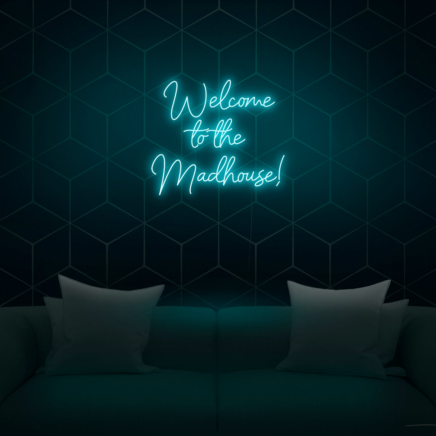 'Welcome To The Madhouse' Neon Sign - Nuwave Neon