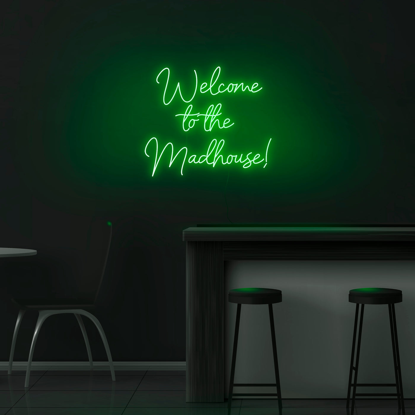 'Welcome To The Madhouse' Neon Sign - Nuwave Neon