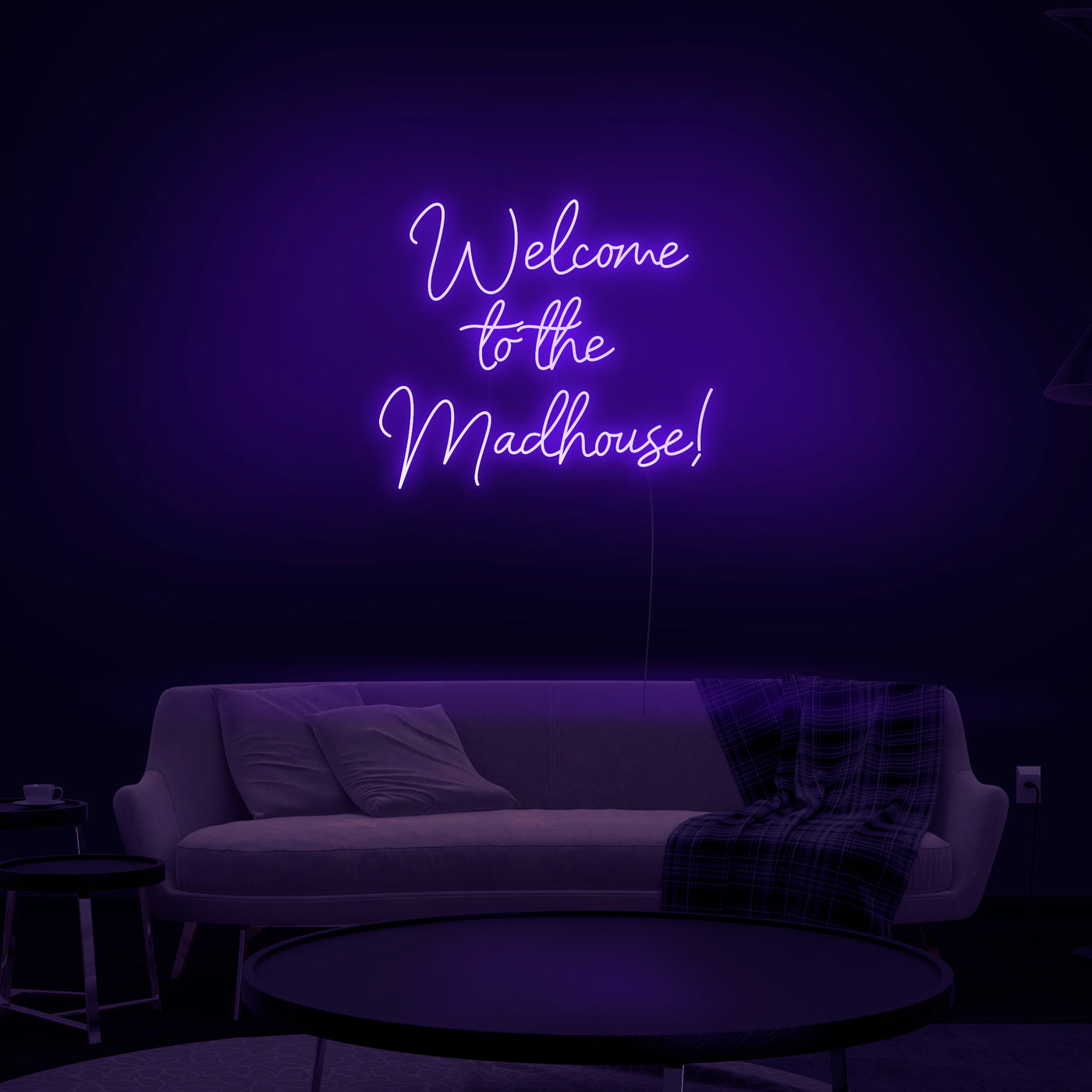 'Welcome To The Madhouse' Neon Sign - Nuwave Neon