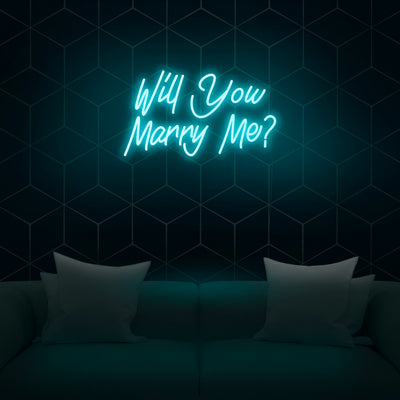 'Will You Marry Me?' Neon Sign - Nuwave Neon