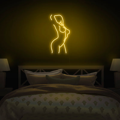 'Female Pose' Neon Sign - Nuwave Neon