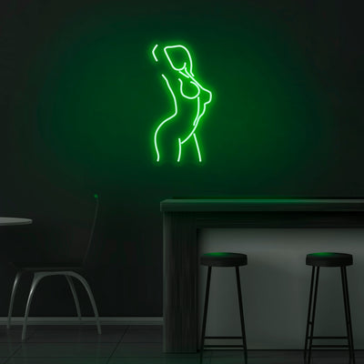 'Female Pose' Neon Sign - Nuwave Neon