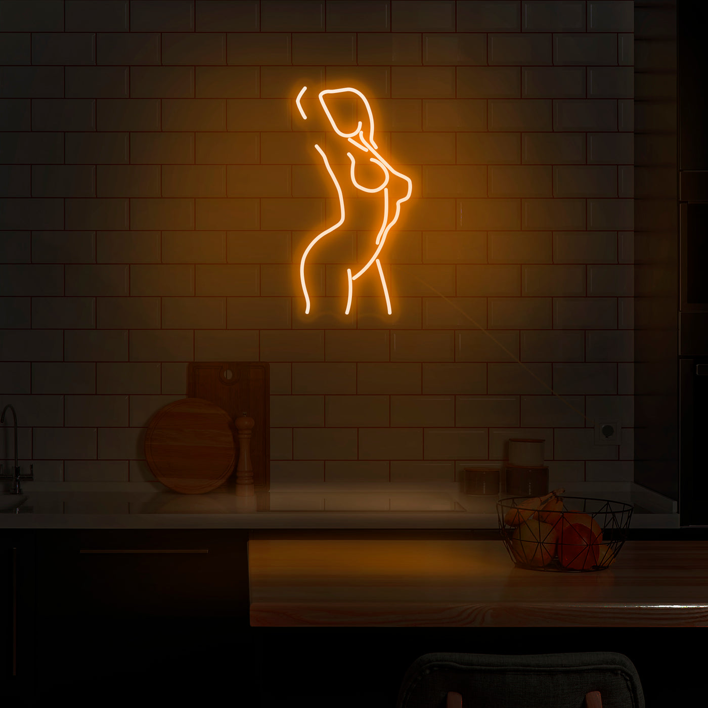 'Female Pose' Neon Sign - Nuwave Neon