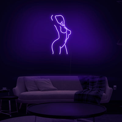 'Female Pose' Neon Sign - Nuwave Neon